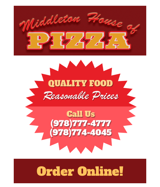 Middleton House of Pizza Menu Middleton House of Pizza