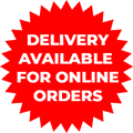 Delivery Available for Online Orders