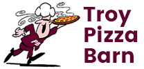 Troy Pizza Barn Logo